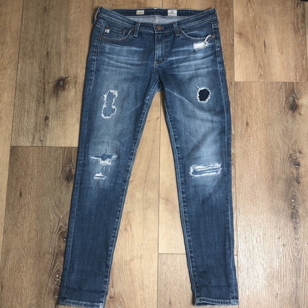 AG Stevie Slim Straight Ankle Jeans Size 27R